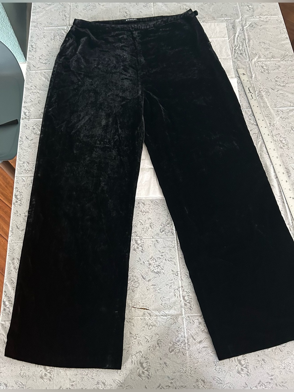 Whistles Super Light Soft Velvet Pants